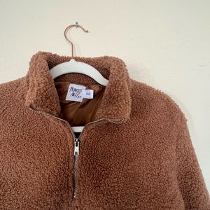 Princes polly Fuzzy teddy jacket